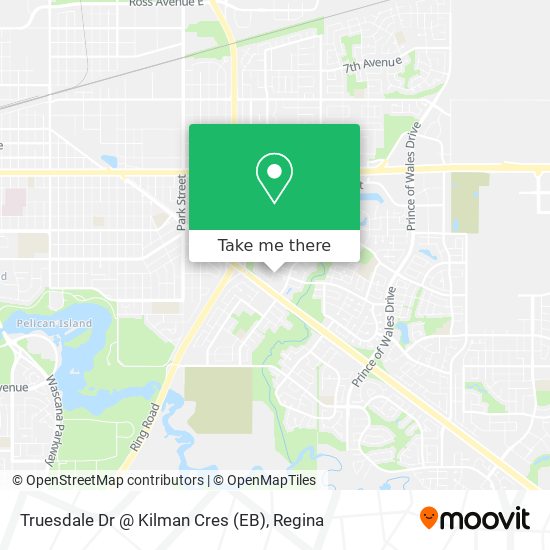 Truesdale Dr @ Kilman Cres (EB) map