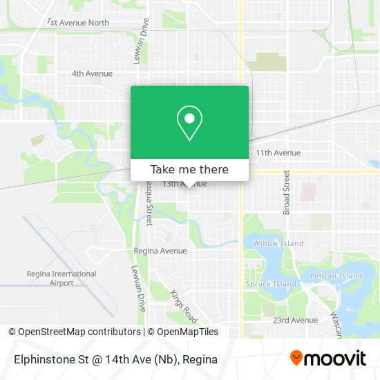 Elphinstone St @ 14th Ave (Nb) map