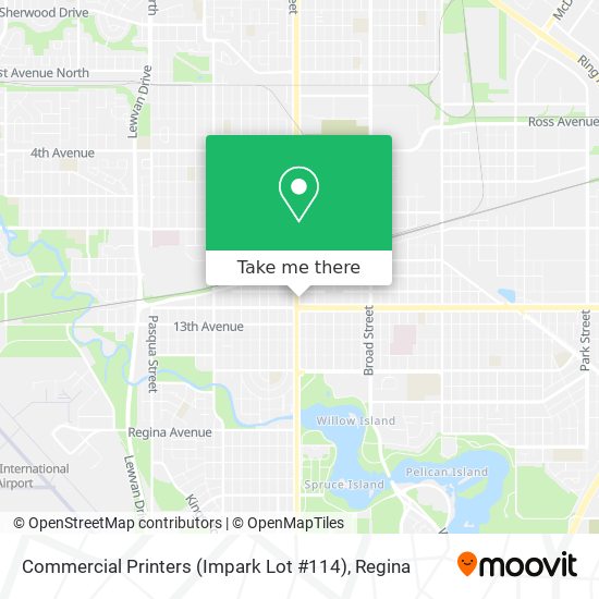 Commercial Printers (Impark Lot #114) map