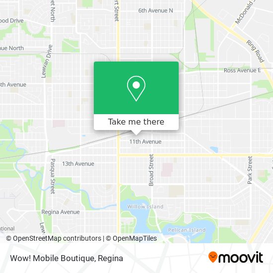 Wow! Mobile Boutique map