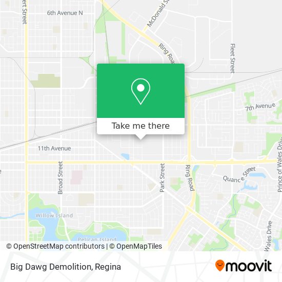 Big Dawg Demolition map