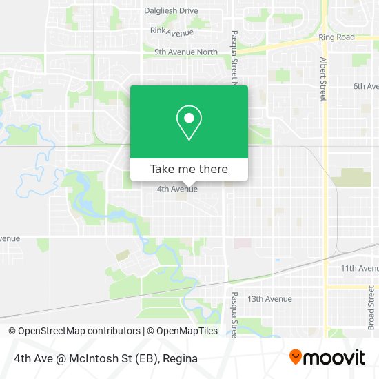 4th Ave @ McIntosh St (EB) map