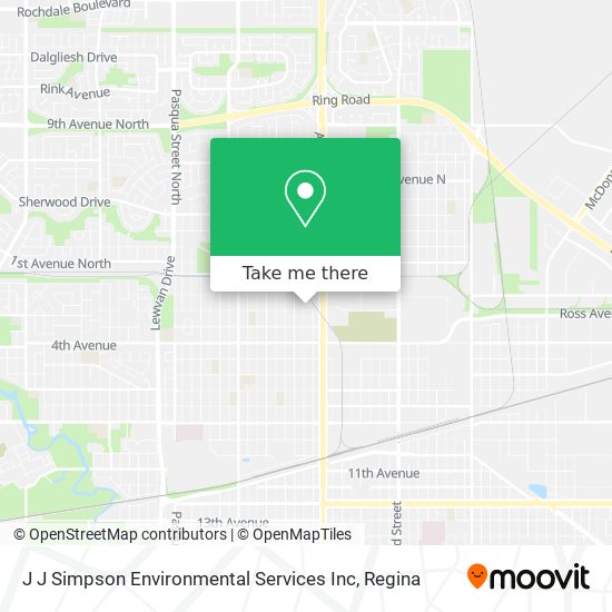 J J Simpson Environmental Services Inc map