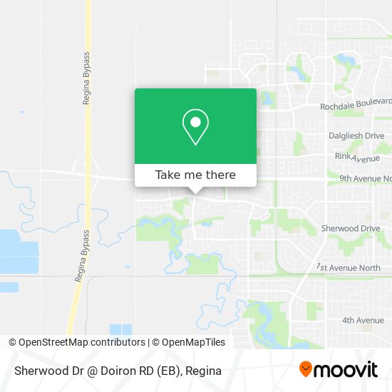 Sherwood Dr @ Doiron RD (EB) plan