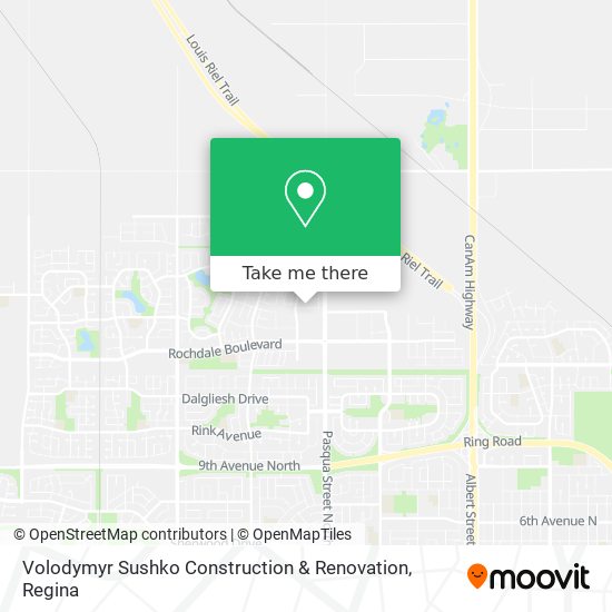 Volodymyr Sushko Construction & Renovation map