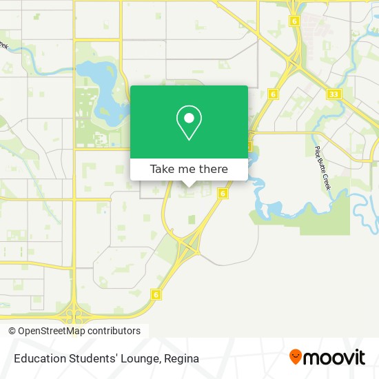 Education Students' Lounge map