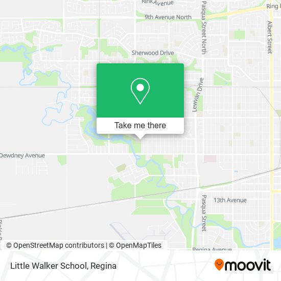 Little Walker School map