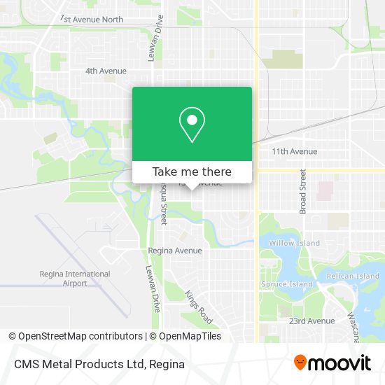 CMS Metal Products Ltd map