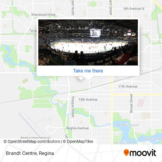 Brandt Centre map