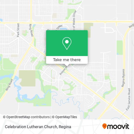 Celebration Lutheran Church map