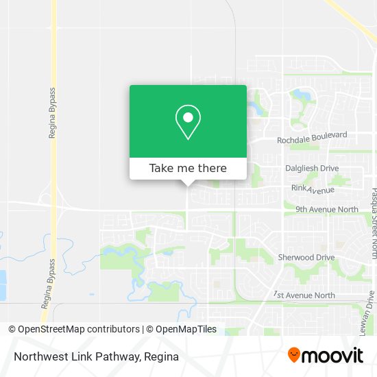 Northwest Link Pathway map