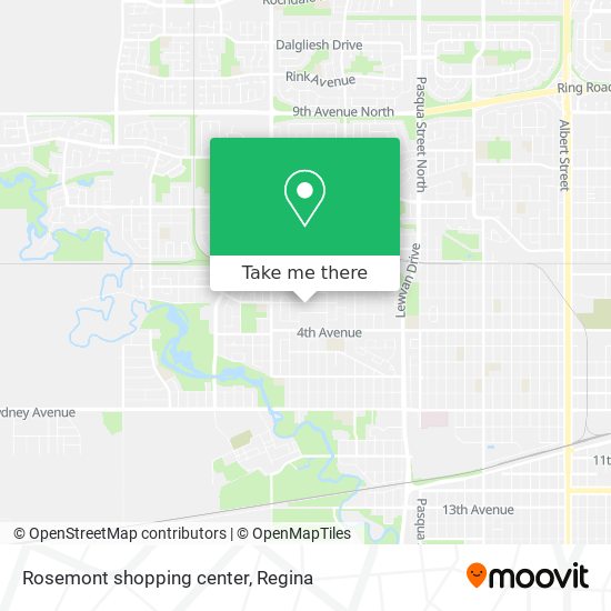 Rosemont shopping center map