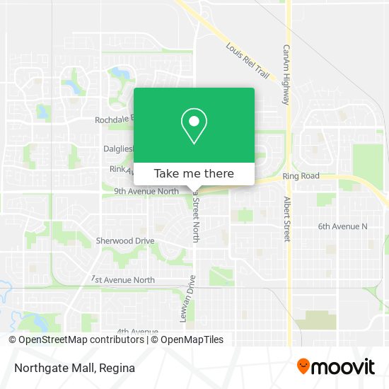 Northgate Mall map