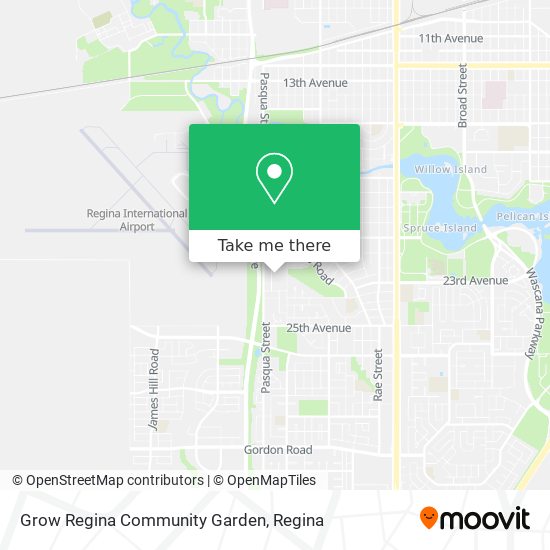 Grow Regina Community Garden map