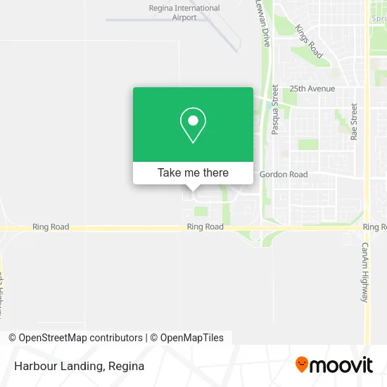 Harbour Landing map