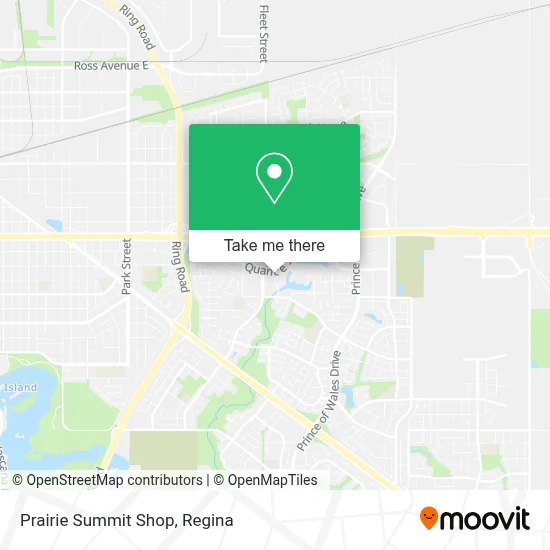 Prairie Summit Shop map