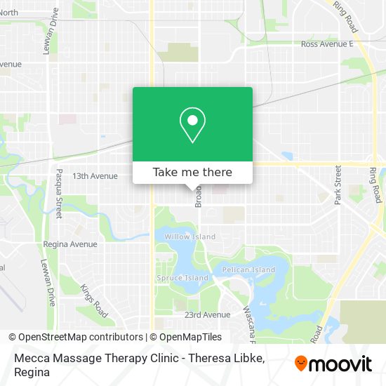 Mecca Massage Therapy Clinic - Theresa Libke map