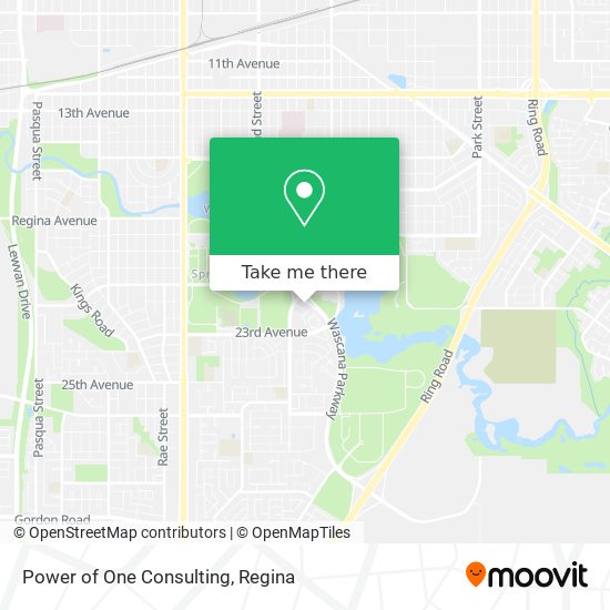 Power of One Consulting map