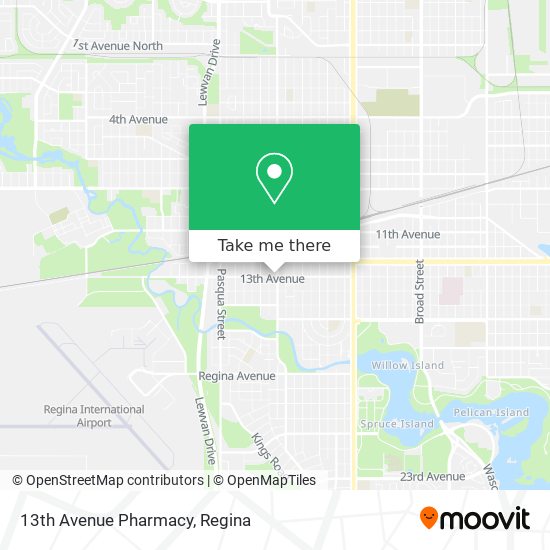 13th Avenue Pharmacy map