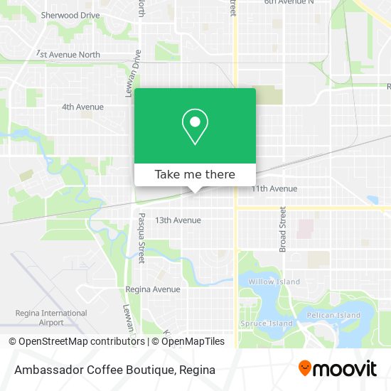 Ambassador Coffee Boutique map