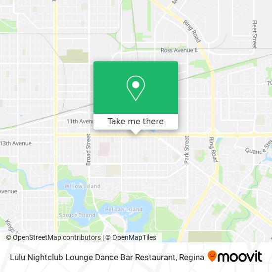 Lulu Nightclub Lounge Dance Bar Restaurant map