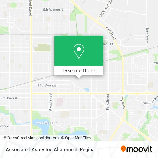 Associated Asbestos Abatement map