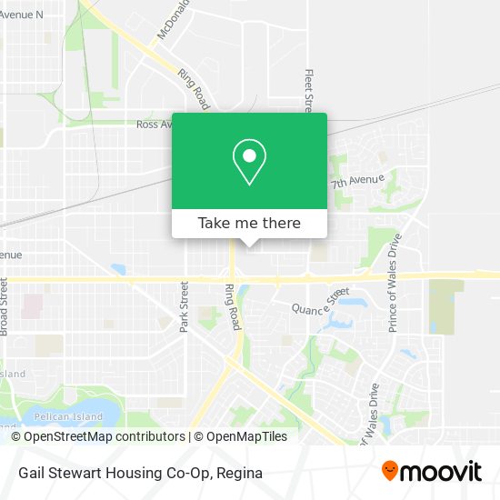 Gail Stewart Housing Co-Op map
