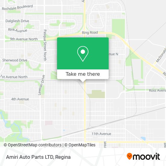 Amiri Auto Parts LTD map