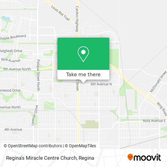 Regina's Miracle Centre Church plan