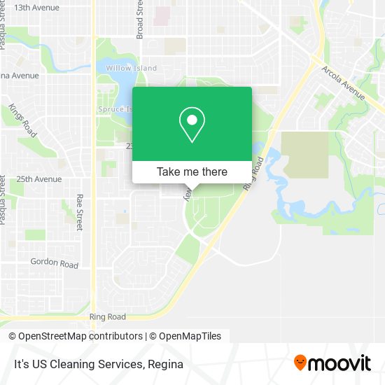 It's US Cleaning Services map