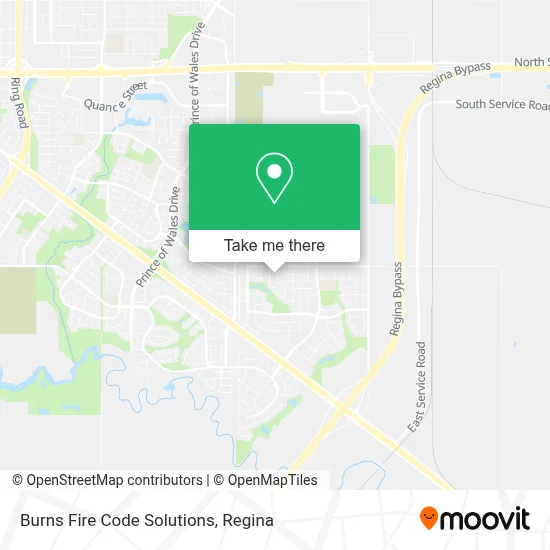 Burns Fire Code Solutions map