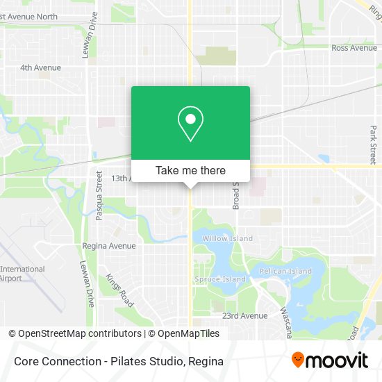 Core Connection - Pilates Studio map