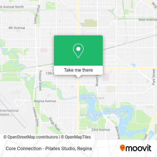 Core Connection - Pilates Studio map