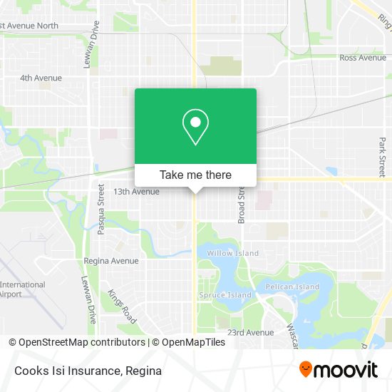 Cooks Isi Insurance map