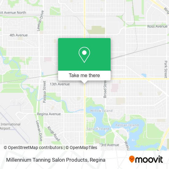 Millennium Tanning Salon Products map