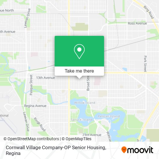 Cornwall Village Company-OP Senior Housing map