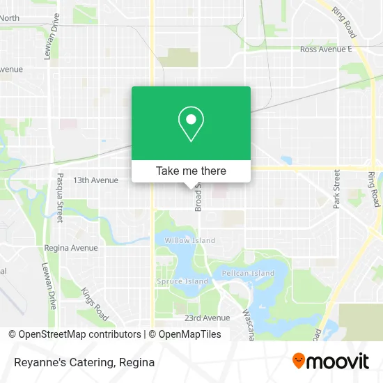 Reyanne's Catering map