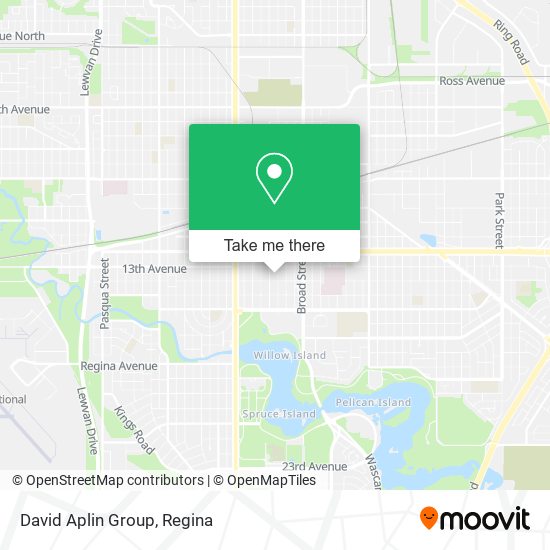 David Aplin Group map