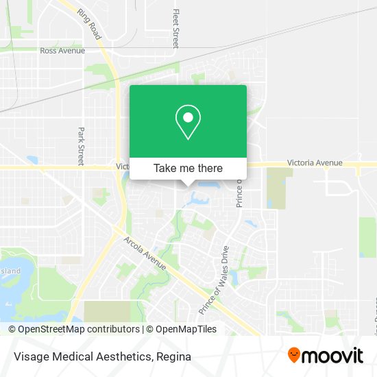 Visage Medical Aesthetics map