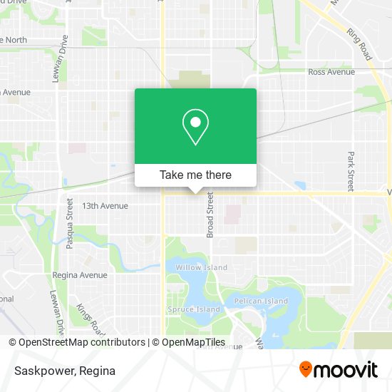 Saskpower map