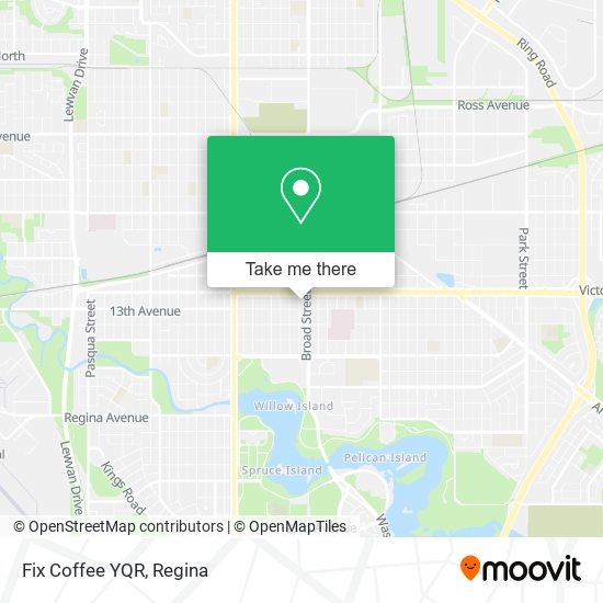 Fix Coffee YQR map