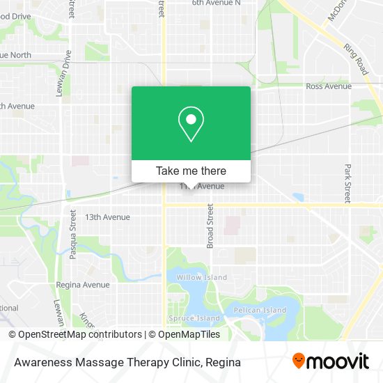 Awareness Massage Therapy Clinic map