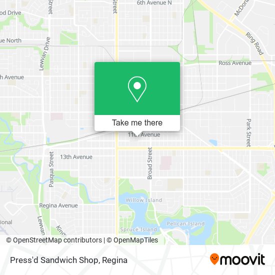 Press'd Sandwich Shop map