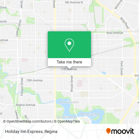 Holiday Inn Express map