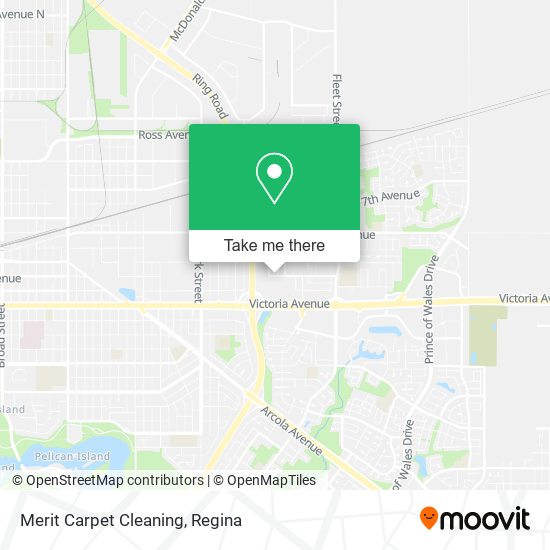 Merit Carpet Cleaning map