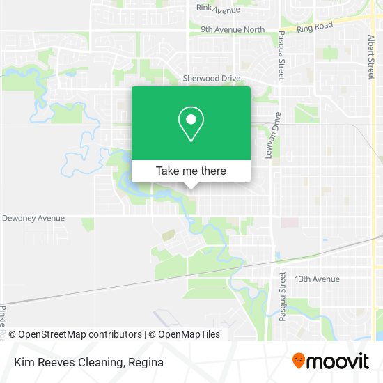 Kim Reeves Cleaning map