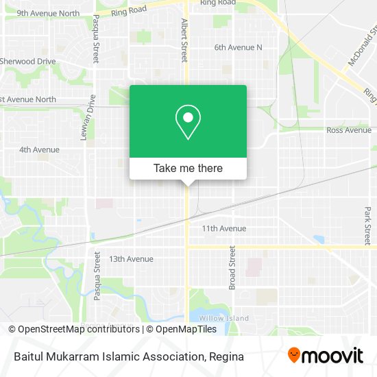 Baitul Mukarram Islamic Association map