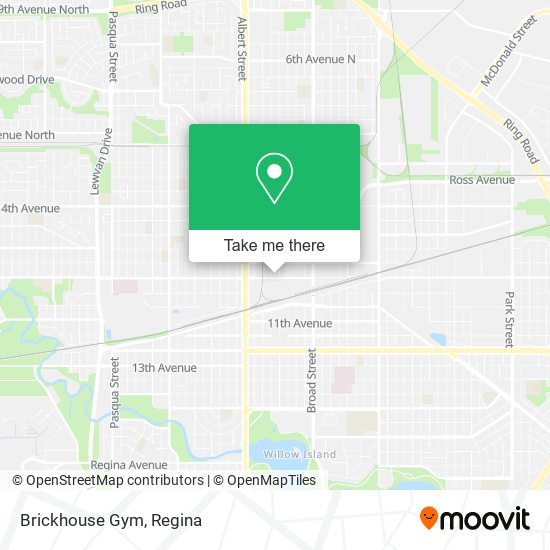 Brickhouse Gym map