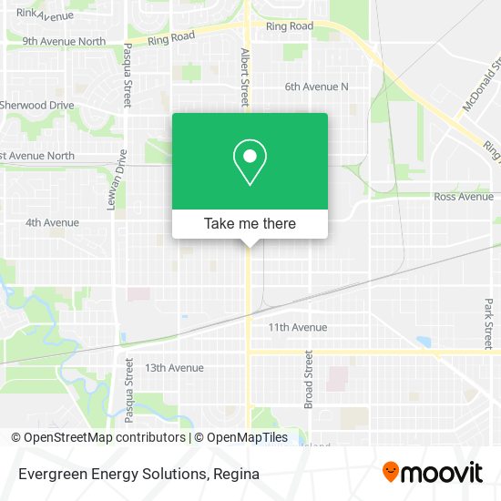 Evergreen Energy Solutions map