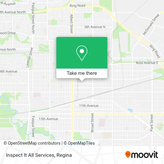 Inspect It All Services map